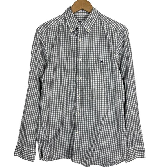 Vineyard Vines Checker Button Up Shirt Long Sleeve Casual - S - Picture 1 of 4